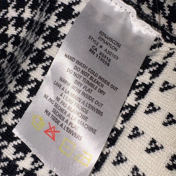 Alison Sheri Houndstooth Knit Jacket – NWT - Picture 8 of 10